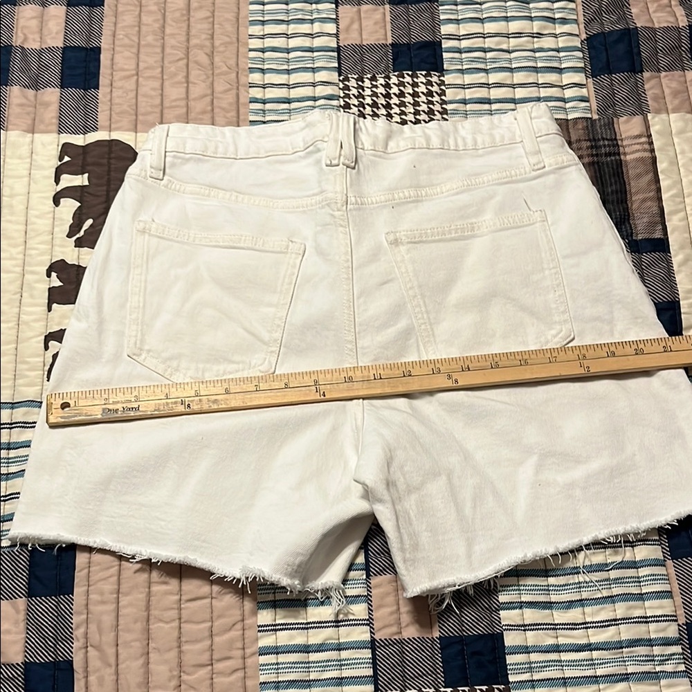 White Denim Women's Shorts - Picture 8 of 8